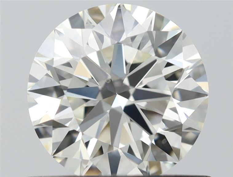 Diamante Naturale Taglio Brillante 0.61ct 3EX J VS2 - IGI - 5.36x5.39x3.35mm