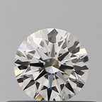 Diamante Naturale Taglio Brillante 0.32ct 3EX J VVS2 - GIA - 4.45x4.46x2.69mm