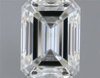 Diamante Naturale Taglio Smeraldo 0.9ct VG/EX J VS1 - GIA - 6.08x4.51x3.23mm