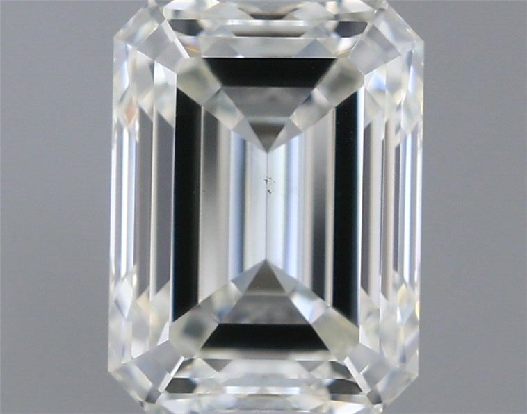 Diamante Naturale Taglio Smeraldo 0.9ct VG/EX J VS1 - GIA - 6.08x4.51x3.23mm