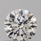Diamante Naturale Taglio Brillante 0.5ct G/VG/VG H VVS2 - GIA - 4.92x4.85x3.26mm
