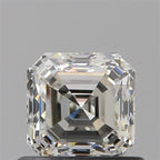 Diamante Taglio Smeraldo Quadrato 0.7ct EX/EX I VVS1 - GIA - 4.72x4.7x3.43mm