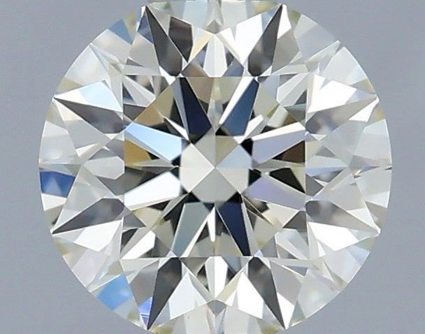 Diamante Naturale Taglio Brillante 0.54ct 3EX J VVS2 - IGI - 5.17x5.2x3.27mm
