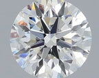 Diamante Naturale Taglio Brillante 0.56ct 3EX H VVS2 - IGI - 5.26x5.3x3.31mm
