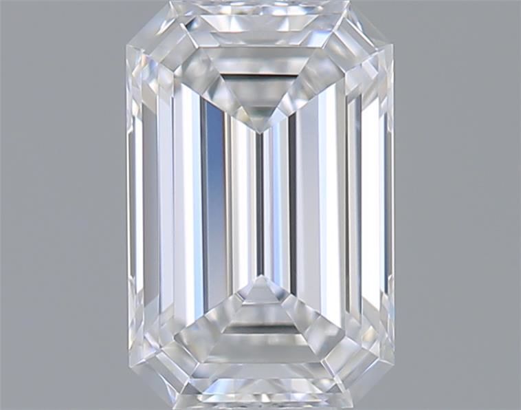 Diamante Naturale Taglio Smeraldo 0.33ct VG/VG D IF - GIA - 5.14x3.35x2.03mm