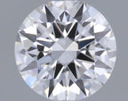 Diamante Taglio Brillante 0.18ct EX/VG/VG D VS1 - GIA - 3.69x3.72x2.21mm