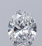 Diamante Naturale Taglio Ovale 0.4ct EX/EX D VVS1 - GIA - 5.93x4.27x2.49mm