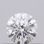 Diamante Naturale Taglio Brillante 0.23ct VG/EX/EX D VS1 - GIA - 3.87x3.9x2.47mm
