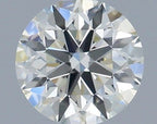 Diamante Naturale Taglio Brillante 0.5ct 3EX H VS2 - IGI - 5.02x5.05x3.18mm