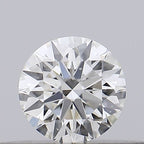 Diamante Naturale Taglio Brillante 0.19ct 3EX H VS2 - GIA - 3.69x3.71x2.28mm
