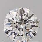 Diamante Naturale Taglio Brillante 0.5ct 3EX E VS2 - GIA - 5.08x5.03x3.16mm