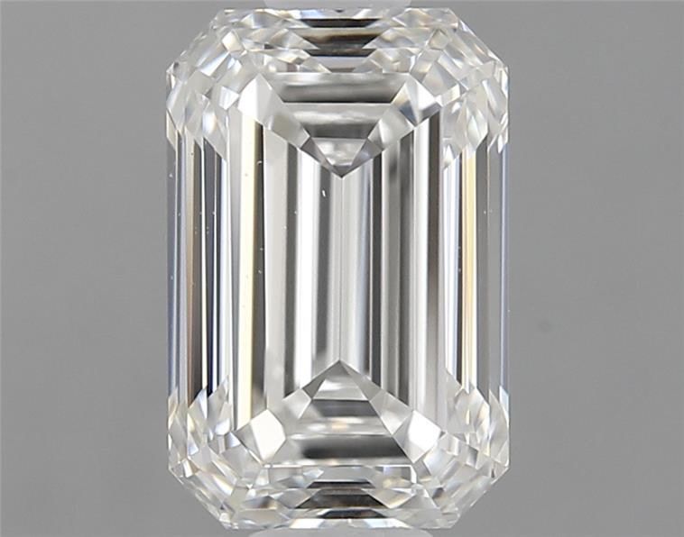 Diamante Naturale Taglio Smeraldo 1.2ct EX/VG H VS1 - GIA - 7.38x4.83x3.25mm