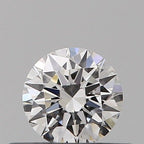 Diamante Naturale Taglio Brillante 0.28ct 3EX F VS2 - GIA - 4.23x4.19x2.57mm