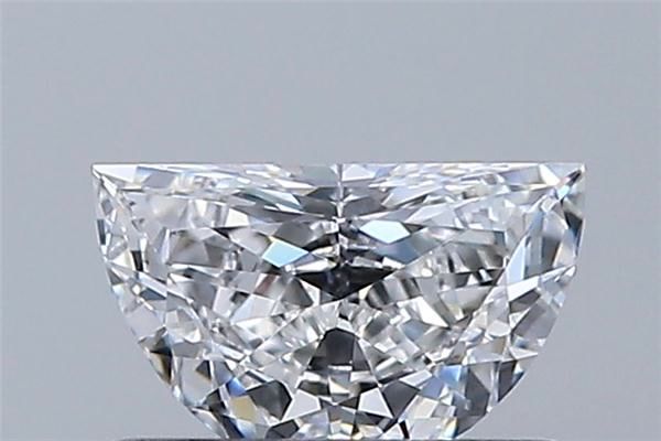 Diamante Naturale Taglio Mezzaluna 0.34ct VG/VG D VS2 - GIA - 5.84x3.68x2.37mm