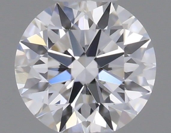 Diamante Taglio Brillante 0.19ct VG/EX/EX D VVS2 - GIA - 3.67x3.68x2.29mm