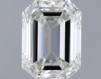 Diamante Naturale Taglio Smeraldo 0.38ct G/VG I VS1 - GIA - 5.05x3.68x2.15mm