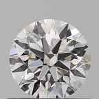Diamante Taglio Brillante 0.5ct VG/EX/EX D VVS2 - IGI - 4.98x5.02x3.19mm