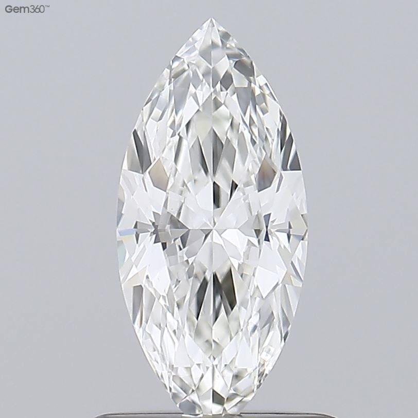Diamante Naturale Taglio Marquise 0.55ct EX/EX H VS2 - GIA - 9.23x4.19x2.42mm