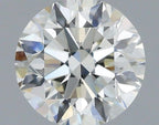 Diamante Naturale Taglio Brillante 1ct 3EX I VVS1 - IGI - 6.25x6.3x3.99mm