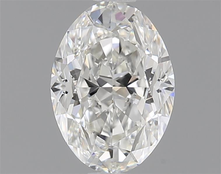 Diamante Naturale Taglio Ovale 1ct VG/EX H VVS2 - GIA - 7.66x5.46x3.49mm