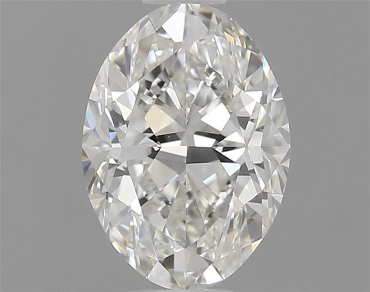 Diamante Naturale Taglio Ovale 0.8ct EX/EX H VVS2 - GIA - 7.15x5.13x3.32mm