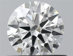 Diamante Naturale Taglio Brillante 0.5ct 3EX F VS1 - IGI - 5.09x5.11x3.1mm