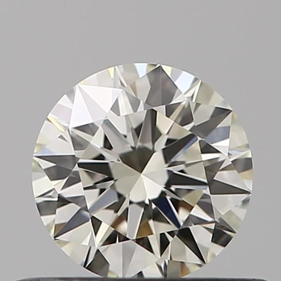 Diamante Naturale Taglio Brillante 0.4ct 3EX J VVS1 - IGI - 4.75x4.77x2.87mm