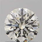 Diamante Naturale Taglio Brillante 0.6ct 3EX H VVS2 - IGI - 5.34x5.38x3.37mm