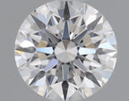 Diamante Naturale Taglio Brillante 0.57ct 3EX F VS1 - GIA - 5.3x5.33x3.3mm