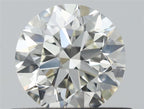 Diamante Naturale Taglio Brillante 0.5ct 3EX I VVS2 - IGI - 4.99x5.02x3.17mm