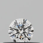 Diamante Naturale Taglio Brillante 0.18ct 3EX F VVS2 - GIA - 3.68x3.66x2.24mm
