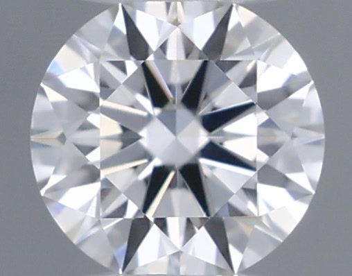 Diamante Taglio Brillante 0.19ct EX/EX/VG F VVS1 - GIA - 3.72x3.72x2.25mm