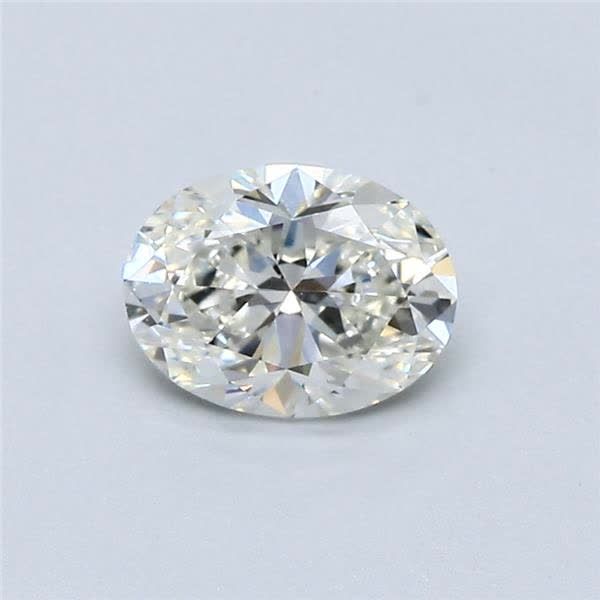 Diamante Naturale Taglio Ovale 0.81ct VG/EX J VS1 - GIA - 6.86x5.18x3.37mm