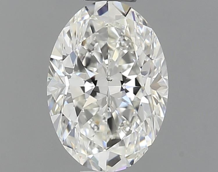 Diamante Naturale Taglio Ovale 0.51ct VG/EX J VS2 - GIA - 6.21x4.4x2.81mm