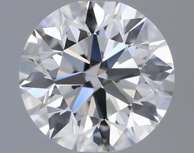 Diamante Naturale Taglio Brillante 0.46ct 3EX F IF - IGI - 4.94x4.97x3.08mm