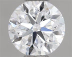 Diamante Naturale Taglio Brillante 0.5ct G/VG/EX D VVS1 - GIA - 4.88x4.92x3.2mm