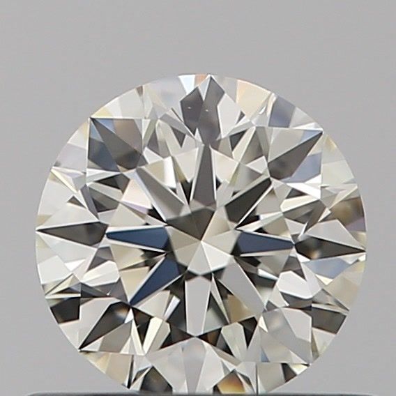 Diamante Naturale Taglio Brillante 0.5ct 3EX I VVS2 - IGI - 5.03x5.08x3.15mm