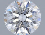 Diamante Naturale Taglio Brillante 0.45ct 3EX D VVS1 - IGI - 4.84x4.87x3.07mm