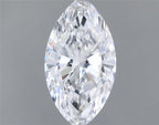 Diamante Naturale Taglio Marquise 0.45ct G/EX D VVS1 - GIA - 7.46x3.96x2.54mm