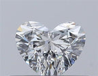Diamante Naturale Taglio Cuore 0.31ct VG/EX E VS2 - GIA - 4.05x4.74x2.86mm