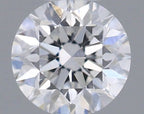 Diamante Taglio Brillante 0.23ct VG/VG/G E VVS2 - GIA - 3.86x3.88x2.48mm