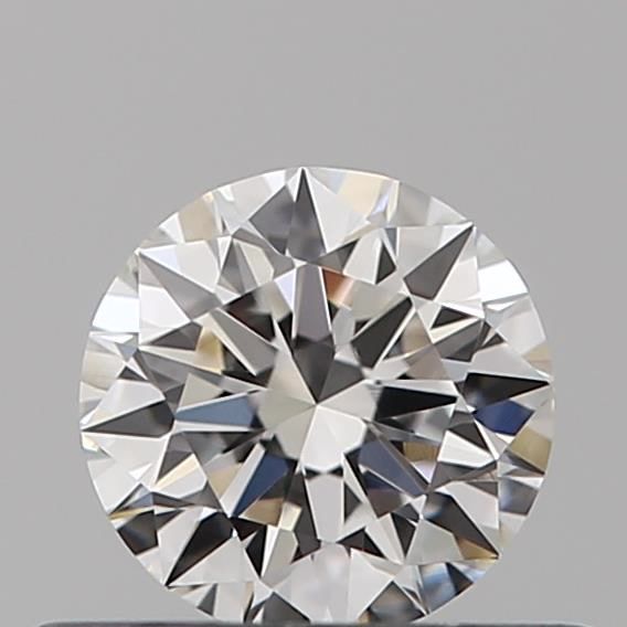 Diamante Naturale Taglio Brillante 0.36ct VG/VG/G E VVS1 - GIA - 4.6x4.57x2.8mm