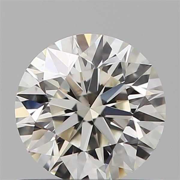 Diamante Naturale Taglio Brillante 0.6ct 3EX J VS2 - GIA - 5.35x5.38x3.38mm