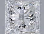 Diamante Naturale Taglio Princess 0.32ct VG/EX D VS2 - GIA - 3.93x3.85x2.57mm