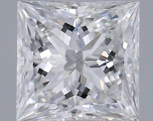 Diamante Naturale Taglio Princess 0.32ct VG/EX D VS2 - GIA - 3.93x3.85x2.57mm