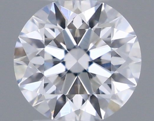 Diamante Naturale Taglio Brillante 0.2ct VG/EX/G D VVS1 - GIA - 3.73x3.75x2.35mm