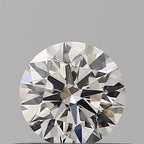 Diamante Naturale Taglio Brillante 0.33ct 3EX J VVS1 - GIA - 4.48x4.46x2.74mm