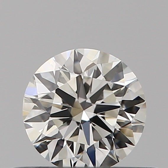 Diamante Naturale Taglio Brillante 0.33ct 3EX J VVS1 - GIA - 4.48x4.46x2.74mm