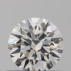Diamante Naturale Taglio Brillante 0.4ct EX/VG/EX H VS1 - GIA - 4.72x4.69x2.94mm