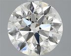Diamante Naturale Taglio Brillante 1.36ct 3EX H VVS1 - IGI - 7.0x7.05x4.4mm